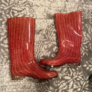 Toms Tall Rainboots size 10
